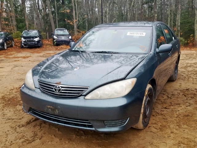 4T1BE32K76U147715 - 2006 TOYOTA CAMRY LE GREEN photo 2