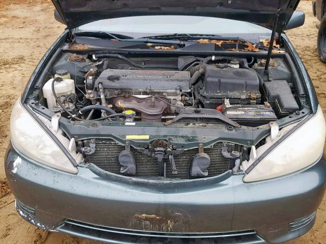 4T1BE32K76U147715 - 2006 TOYOTA CAMRY LE GREEN photo 7