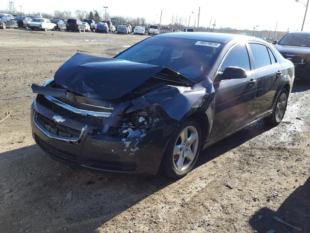 1G1ZA5EU8BF331012 - 2011 CHEVROLET MALIBU LS GRAY photo 2