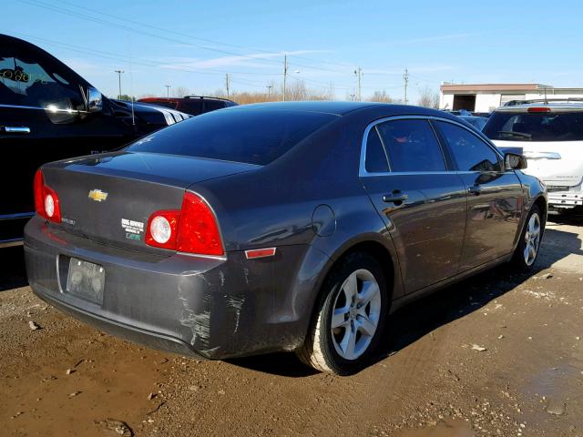 1G1ZA5EU8BF331012 - 2011 CHEVROLET MALIBU LS GRAY photo 4