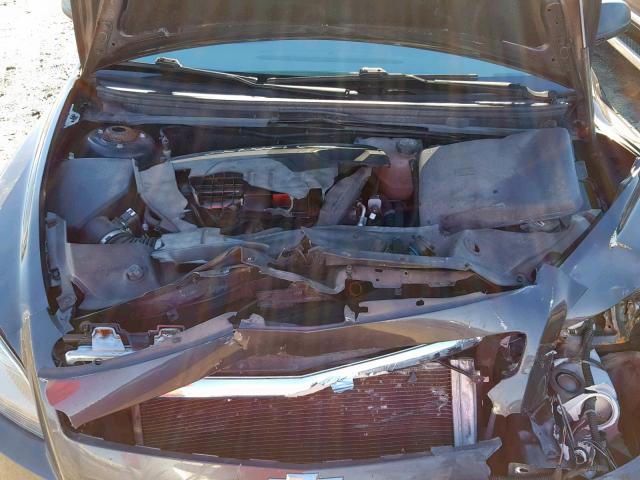 1G1ZA5EU8BF331012 - 2011 CHEVROLET MALIBU LS GRAY photo 7