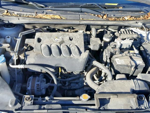 3N1AB61E69L625193 - 2009 NISSAN SENTRA 2.0 SILVER photo 7