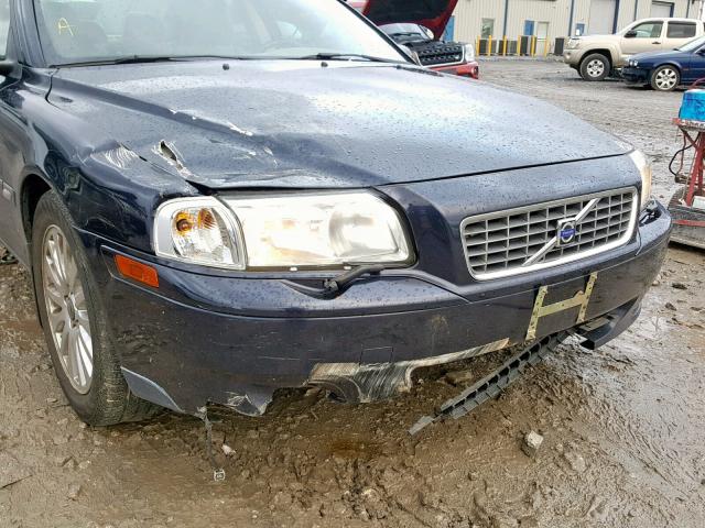 YV1TH592461431493 - 2006 VOLVO S80 2.5T BLUE photo 9