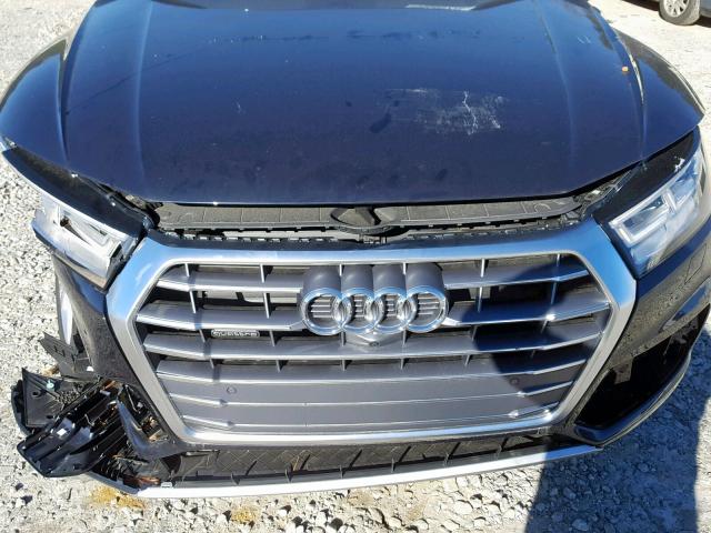 WA1CNAFY5J2087489 - 2018 AUDI Q5 PRESTIG BLUE photo 7