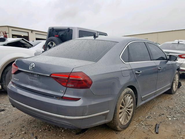 1VWBT7A36HC064388 - 2017 VOLKSWAGEN PASSAT SE GRAY photo 4