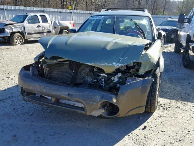 4S4BP61C657393688 - 2005 SUBARU LEGACY OUT GREEN photo 9