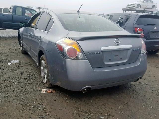 1N4CL21E38C239794 - 2008 NISSAN ALTIMA HYB GRAY photo 3