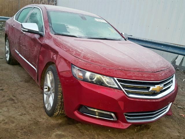 1G1125S36JU148899 - 2018 CHEVROLET IMPALA PRE BURGUNDY photo 1