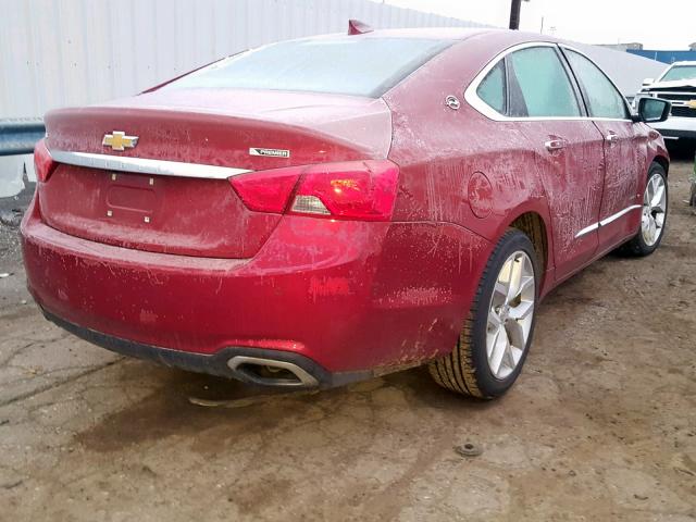 1G1125S36JU148899 - 2018 CHEVROLET IMPALA PRE ბურგუნდია ფოტო 4