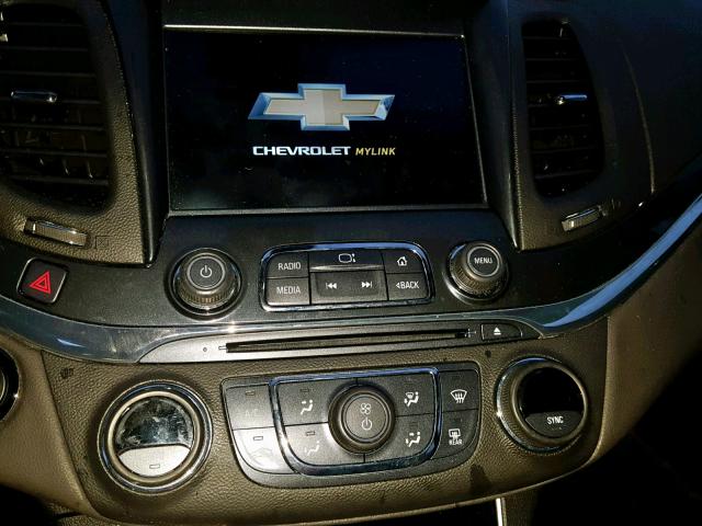 1G1125S36JU148899 - 2018 CHEVROLET IMPALA PRE ბურგუნდია ფოტო 9