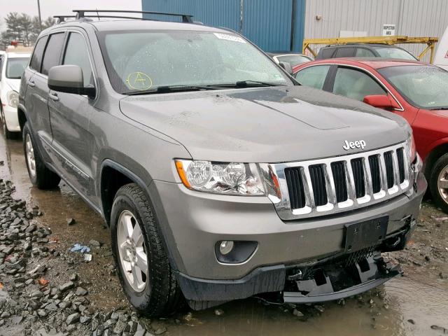 1C4RJFAG5CC311106 - 2012 JEEP GRAND CHER GRAY photo 1