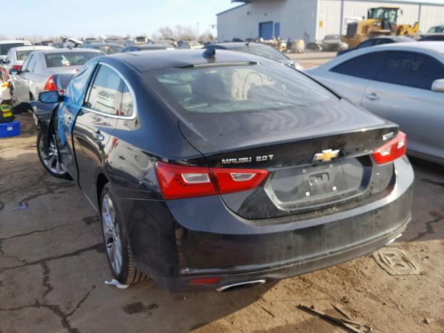 1G1ZH5SX5GF262085 - 2016 CHEVROLET MALIBU PRE BLACK photo 3
