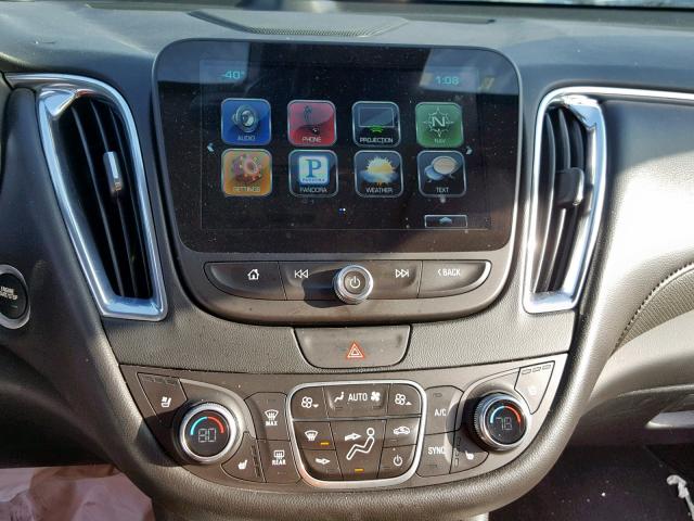 1G1ZH5SX5GF262085 - 2016 CHEVROLET MALIBU PRE BLACK photo 9