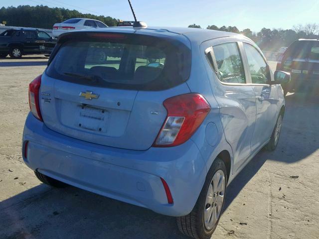 KL8CB6SA5GC582033 - 2016 CHEVROLET SPARK LS BLUE photo 4