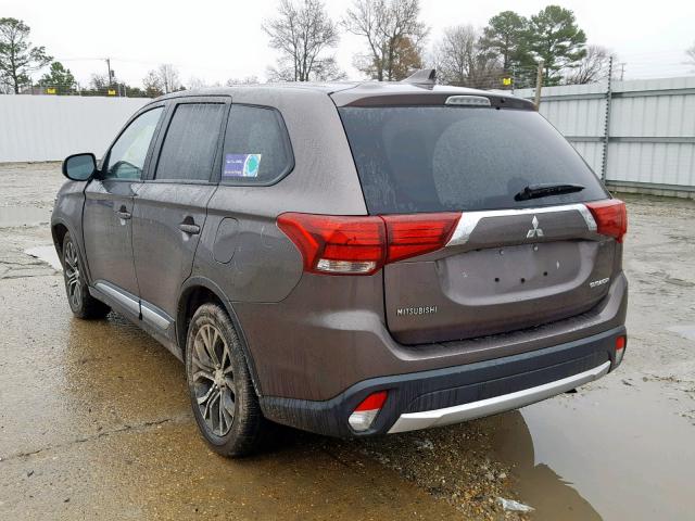 JA4AD2A36HZ015665 - 2017 MITSUBISHI OUTLANDER BROWN photo 3