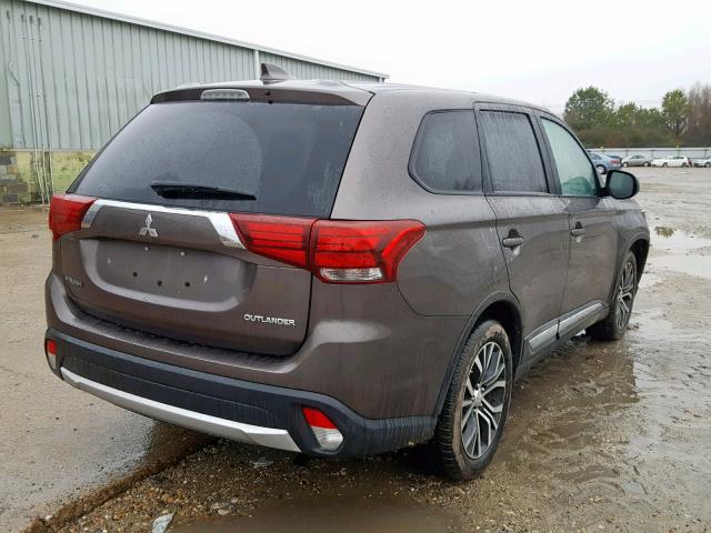 JA4AD2A36HZ015665 - 2017 MITSUBISHI OUTLANDER BROWN photo 4