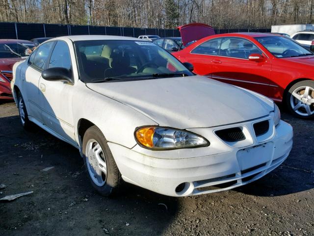 1G2NE52E15M238280 - 2005 PONTIAC GRAND AM S WHITE photo 1