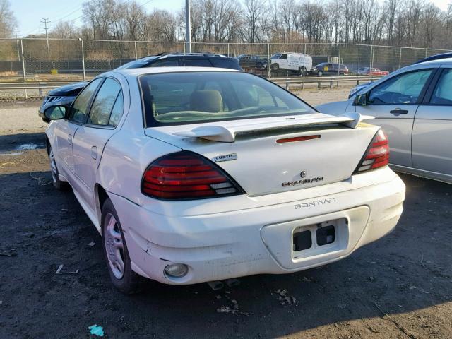 1G2NE52E15M238280 - 2005 PONTIAC GRAND AM S WHITE photo 3