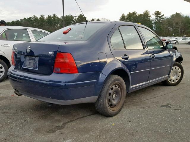 3VWRE69M43M086798 - 2003 VOLKSWAGEN JETTA GL BLUE photo 4