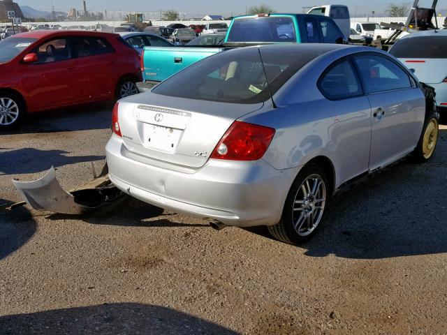 JTKDE177370208730 - 2007 TOYOTA SCION TC 银色 照片 4
