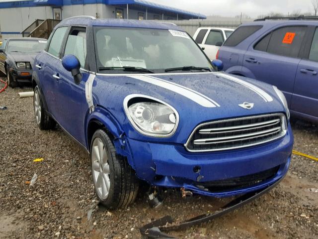 WMWZB3C54GWR49727 - 2016 MINI COOPER COU BLUE photo 1