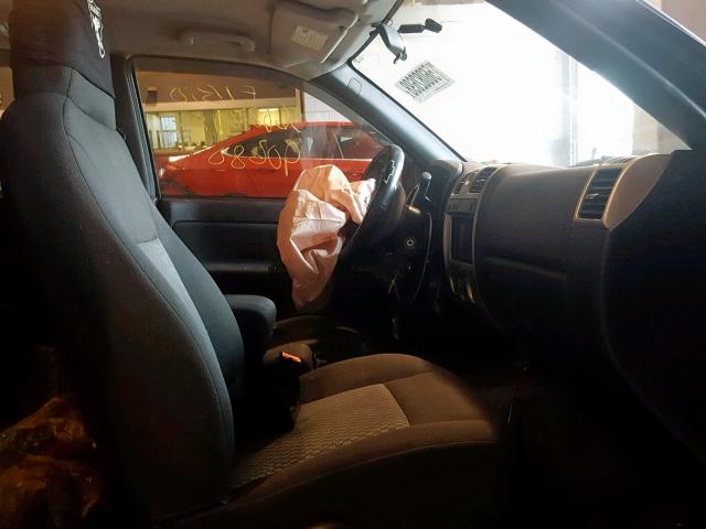 1GCJTCDE2A8102809 - 2010 CHEVROLET COLORADO L BLACK photo 5