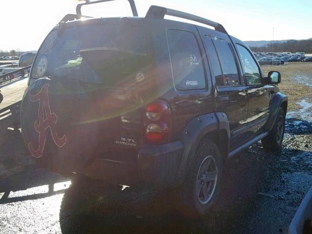 1J4GL38K55W534719 - 2005 JEEP LIBERTY RE BLACK photo 4