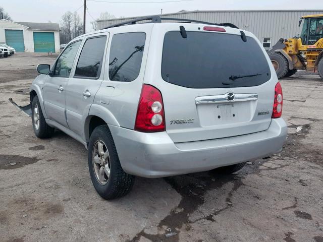 4F2YZ94195KM37698 - 2005 MAZDA TRIBUTE S SILVER photo 3