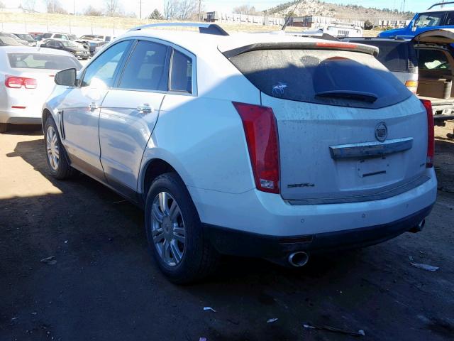 3GYFNGE32DS610725 - 2013 CADILLAC SRX LUXURY WHITE photo 3