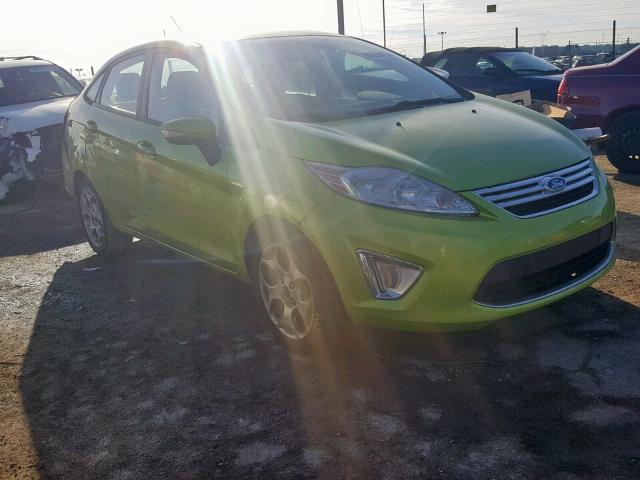 3FADP4CJ4BM219574 - 2011 FORD FIESTA SEL GREEN photo 1