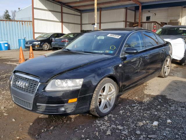 WAUDH74F16N083609 - 2006 AUDI A6 3.2 QUA BLACK photo 2