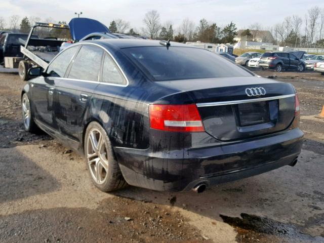 WAUDH74F16N083609 - 2006 AUDI A6 3.2 QUA BLACK photo 3