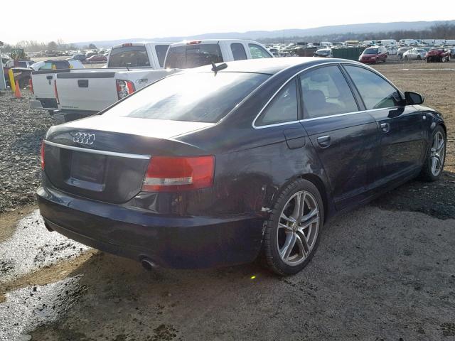 WAUDH74F16N083609 - 2006 AUDI A6 3.2 QUA BLACK photo 4