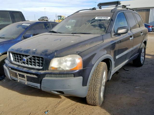 YV1CZ911451152597 - 2005 VOLVO XC90 T6 BLUE photo 2