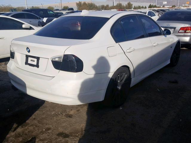 WBAVC53568FZ89607 - 2008 BMW 328 I SULE WHITE photo 4