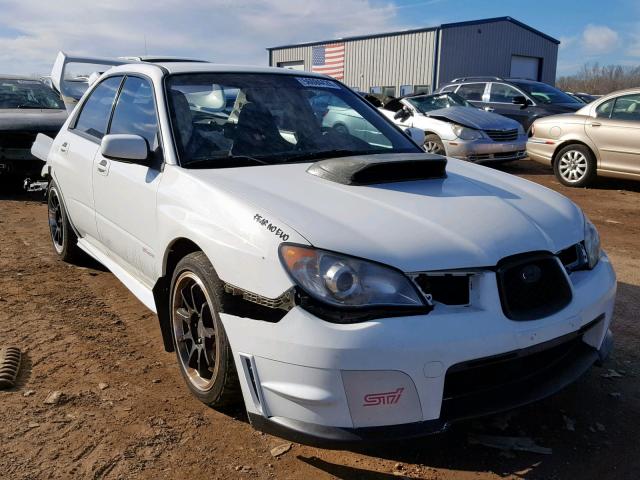 JF1GD70646L517685 - 2006 SUBARU IMPREZA WR WHITE photo 1