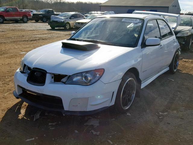 JF1GD70646L517685 - 2006 SUBARU IMPREZA WR WHITE photo 2