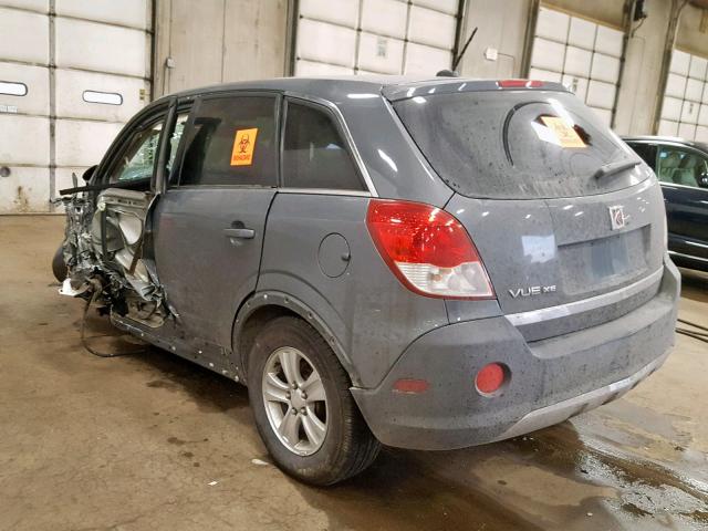 3GSCL33P28S555099 - 2008 SATURN VUE XE GRAY photo 3