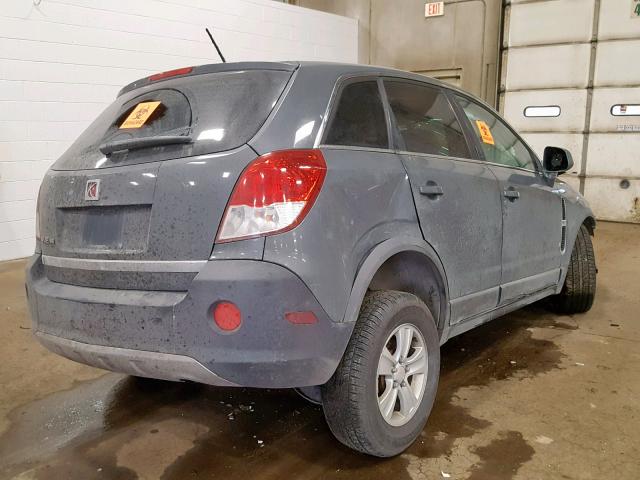 3GSCL33P28S555099 - 2008 SATURN VUE XE GRAY photo 4