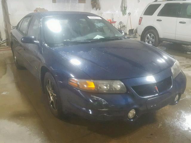 1G2HY52K734130527 - 2003 PONTIAC BONNEVILLE BLUE photo 1