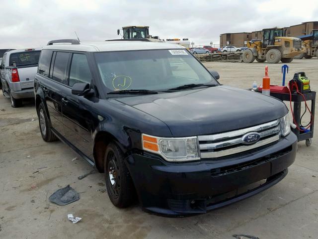 2FMGK5BC9ABB00073 - 2010 FORD FLEX SE BLUE photo 1