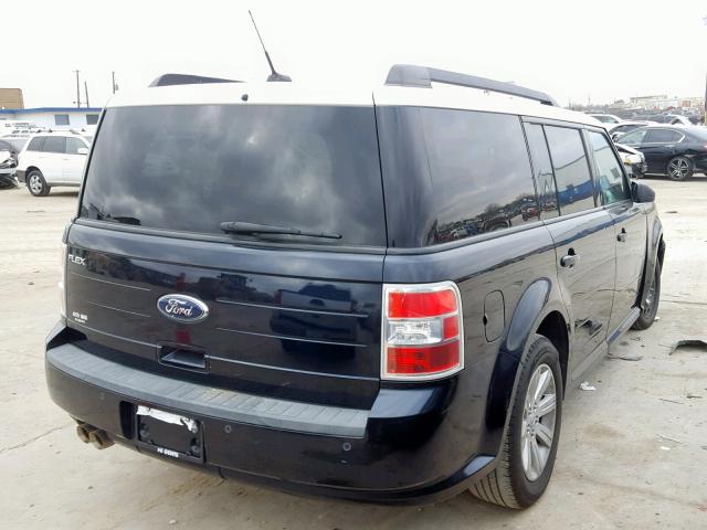 2FMGK5BC9ABB00073 - 2010 FORD FLEX SE BLUE photo 4