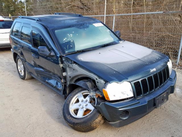 1J4GR48K75C668718 - 2005 JEEP GRAND CHER GREEN photo 1