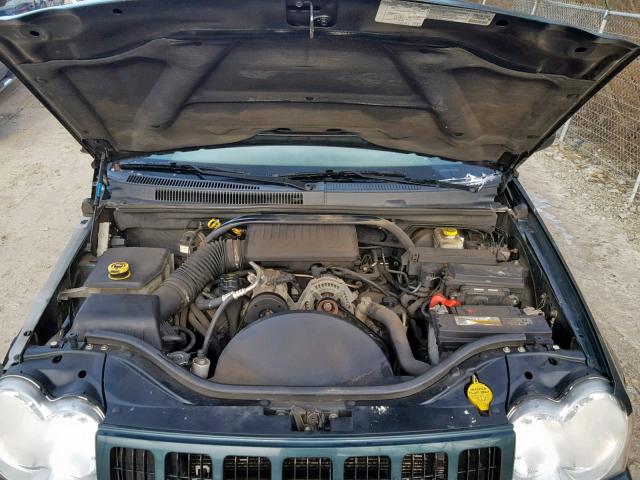 1J4GR48K75C668718 - 2005 JEEP GRAND CHER GREEN photo 7