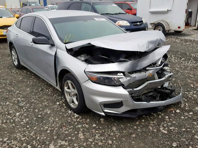 1G1ZB5STXGF236998 - 2016 CHEVROLET MALIBU LS 银色 照片 1