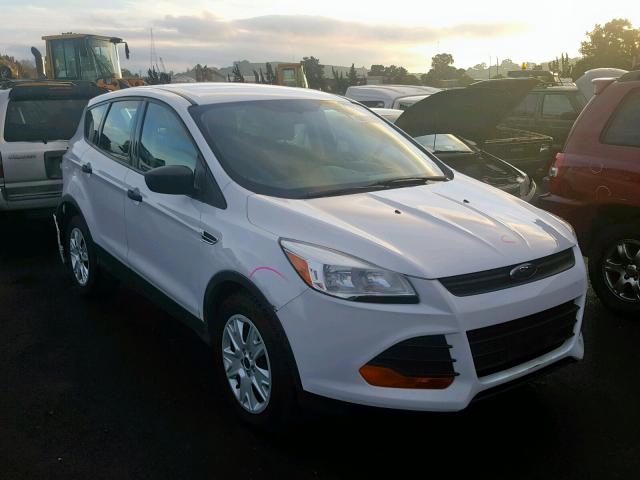 1FMCU0F77EUC37814 - 2014 FORD ESCAPE S WHITE photo 1