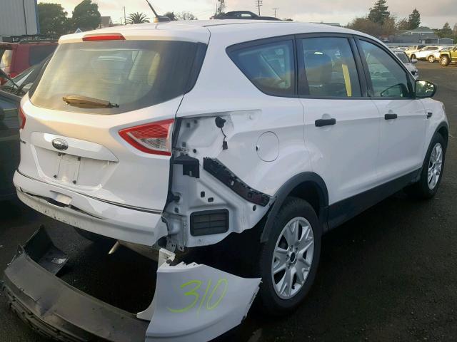 1FMCU0F77EUC37814 - 2014 FORD ESCAPE S WHITE photo 4