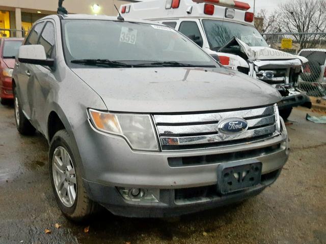 2FMDK38C68BA20562 - 2008 FORD EDGE SEL SILVER photo 1