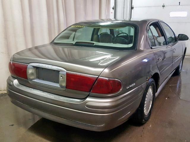 1G4HP54K1YU218004 - 2000 BUICK LESABRE CU TAN photo 4