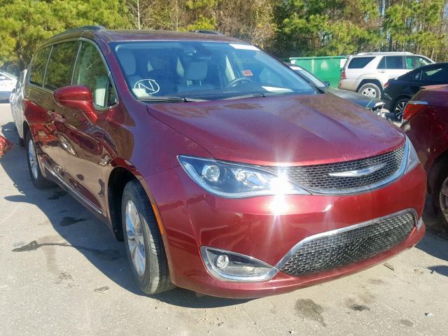 2C4RC1BG1HR513208 - 2017 CHRYSLER PACIFICA T BURGUNDY photo 1